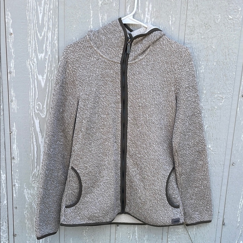 Merrell Women's Heather Knit Fleece Hooded Jacket